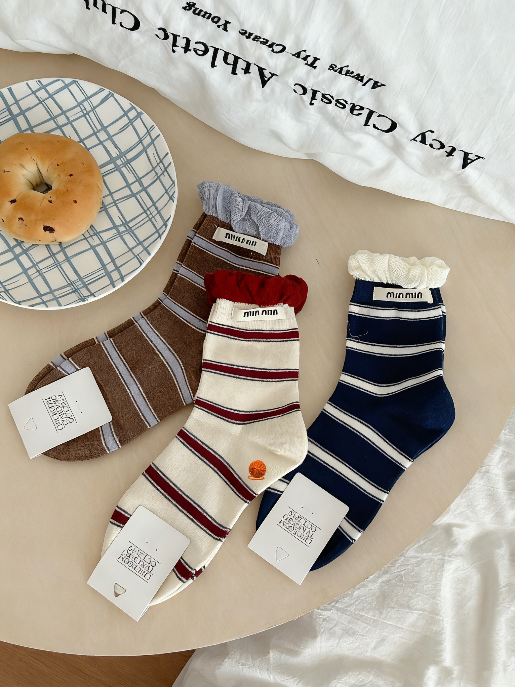 【临时链接】韩系ins女袜~四季百搭时尚简约棉袜