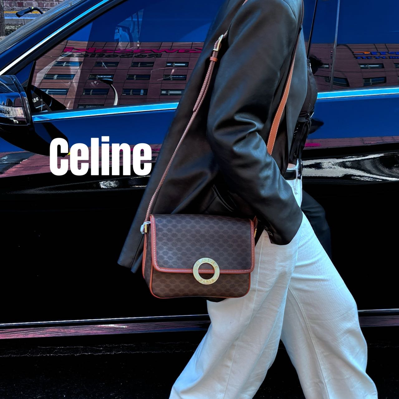 修复品8613676/Celine /思琳甜甜圈邮差包配皮换新