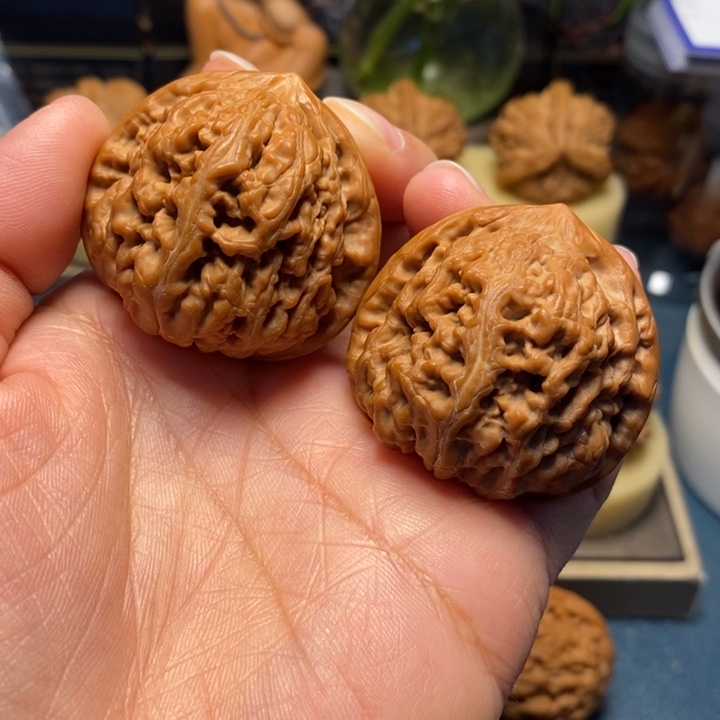【闪购商品】把件文玩核桃凤凰台