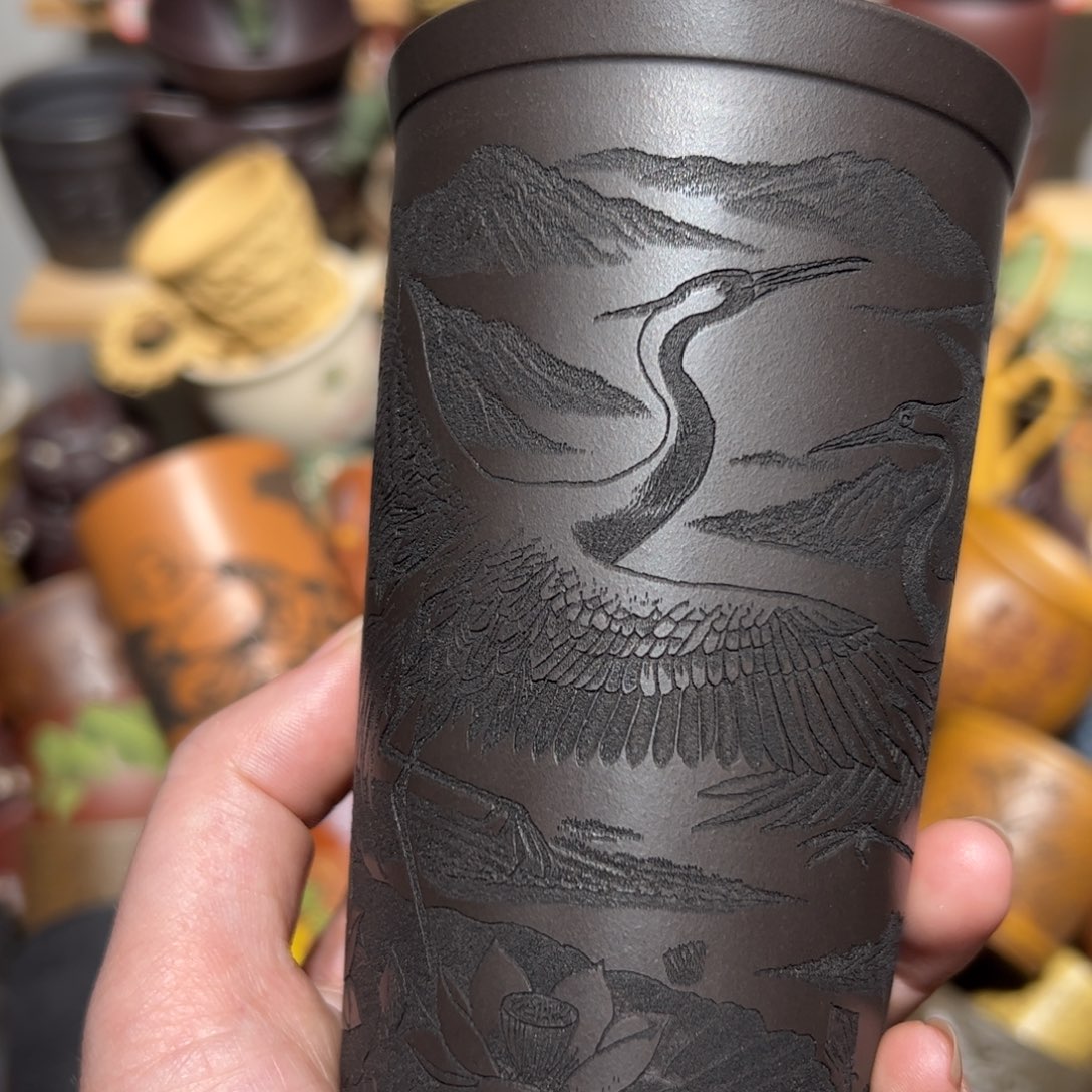 紫砂茶杯宜兴紫砂主人杯