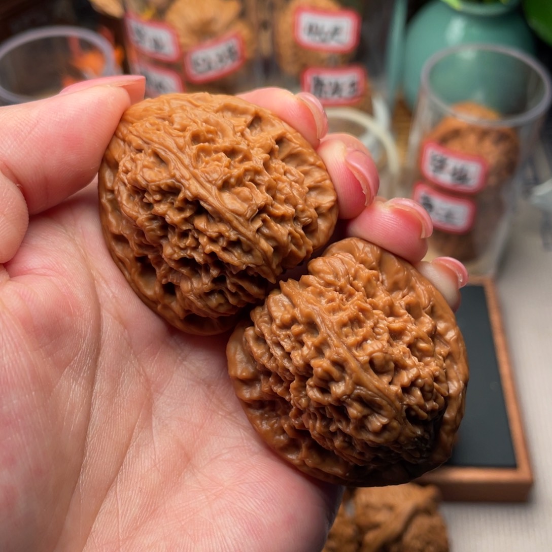 把件桃核全品红皮高炮南疆40+