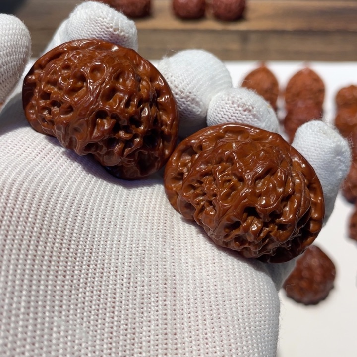 文玩核桃吊坠超*草宫灯200.07