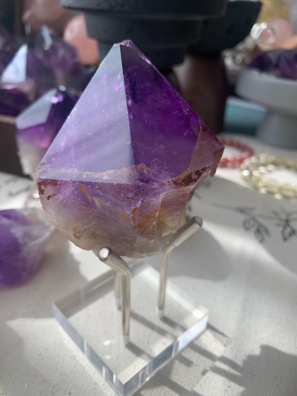 114紫水晶原矿 权杖 