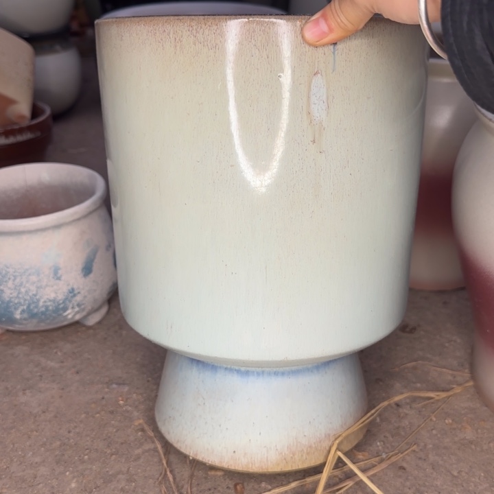 瑕疵花盆处理啦口22高30