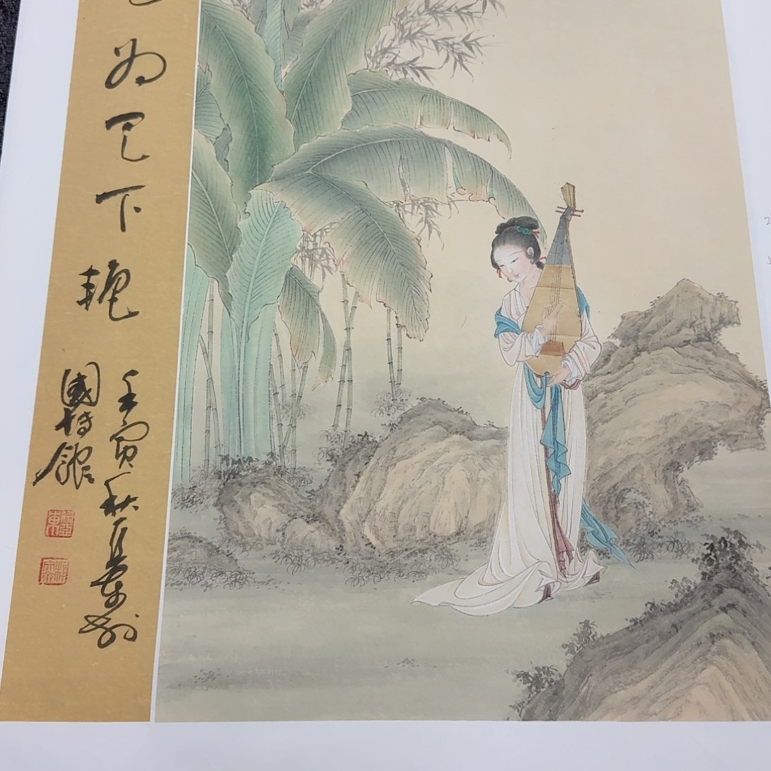 国画多次参加国内外
