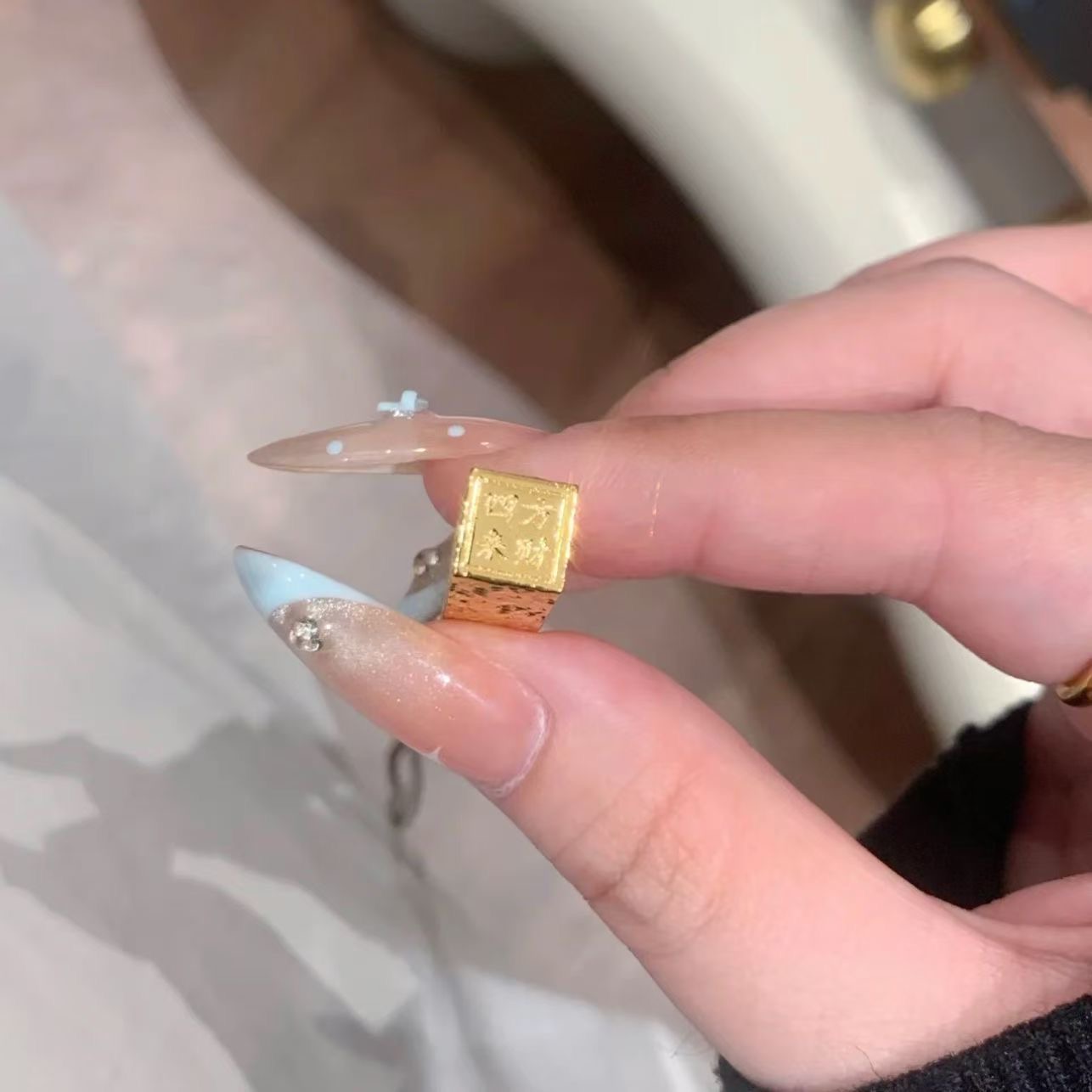 钨合金吊坠 气质时尚女王一帆风顺经典XS-20005四方来财毛衣链