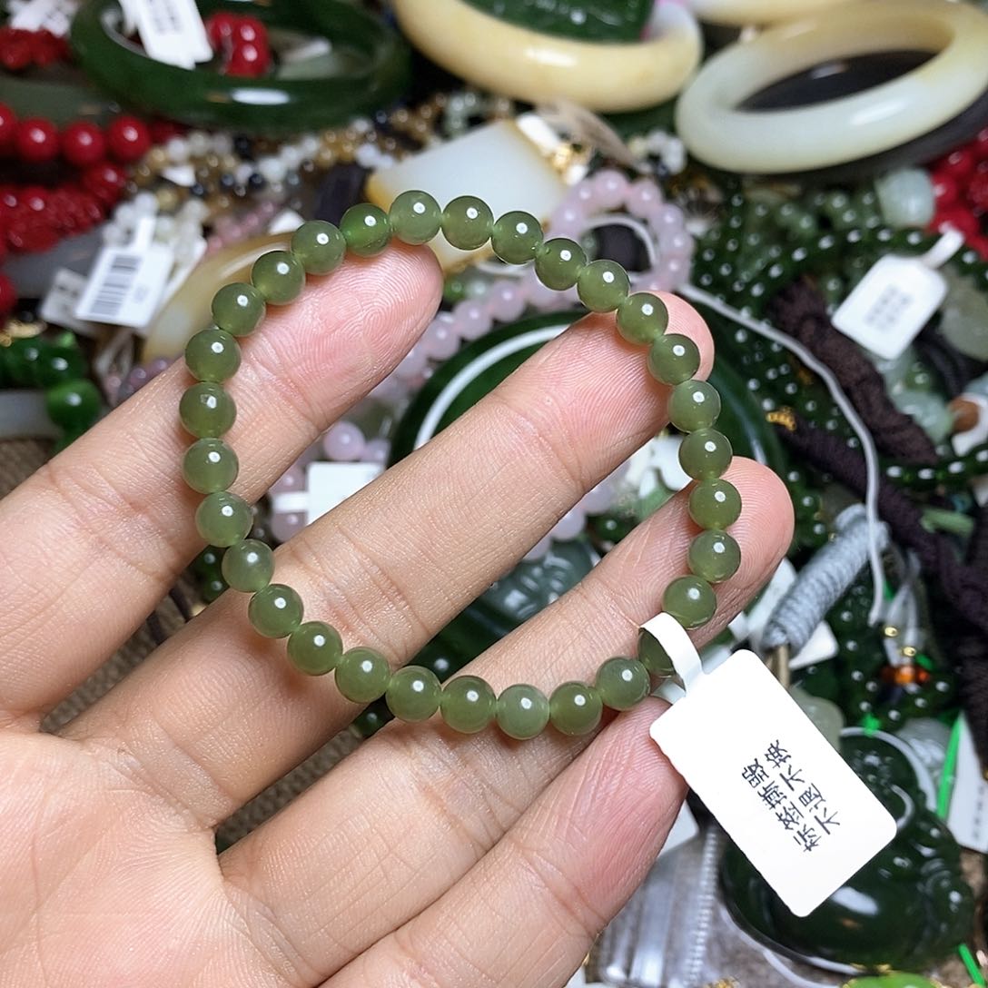 和田玉手链未镶嵌