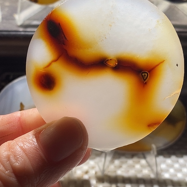 玛瑙/玉髓未镶嵌颈饰