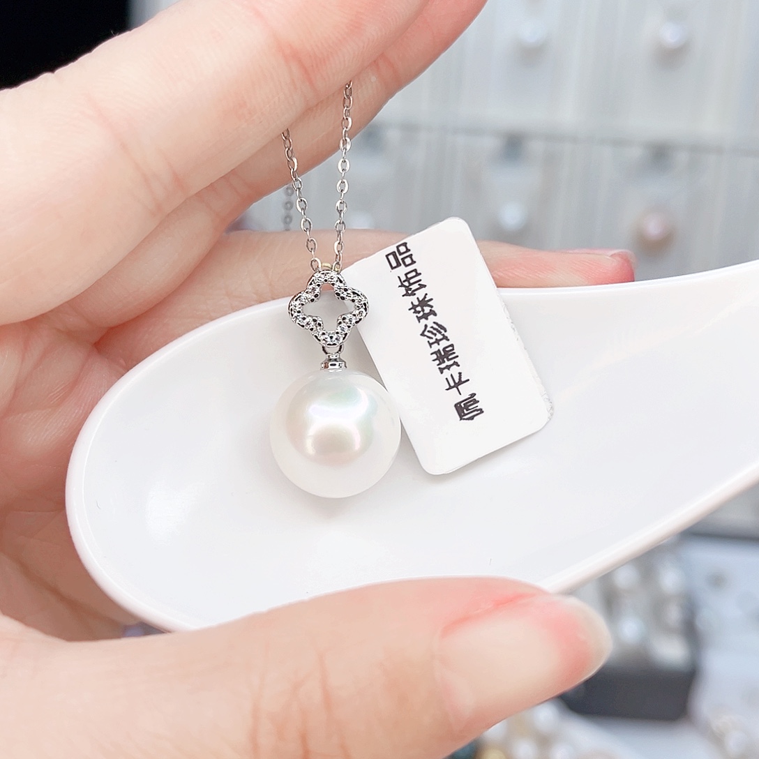 合金吊坠(赠链)淡水珍珠