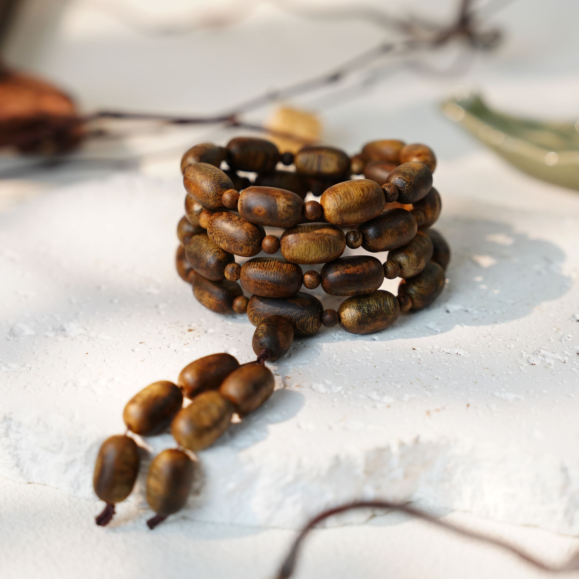 沉香【云芝森】黎母山莺歌绿天然私藏大留疤50g+ 多样性发其一