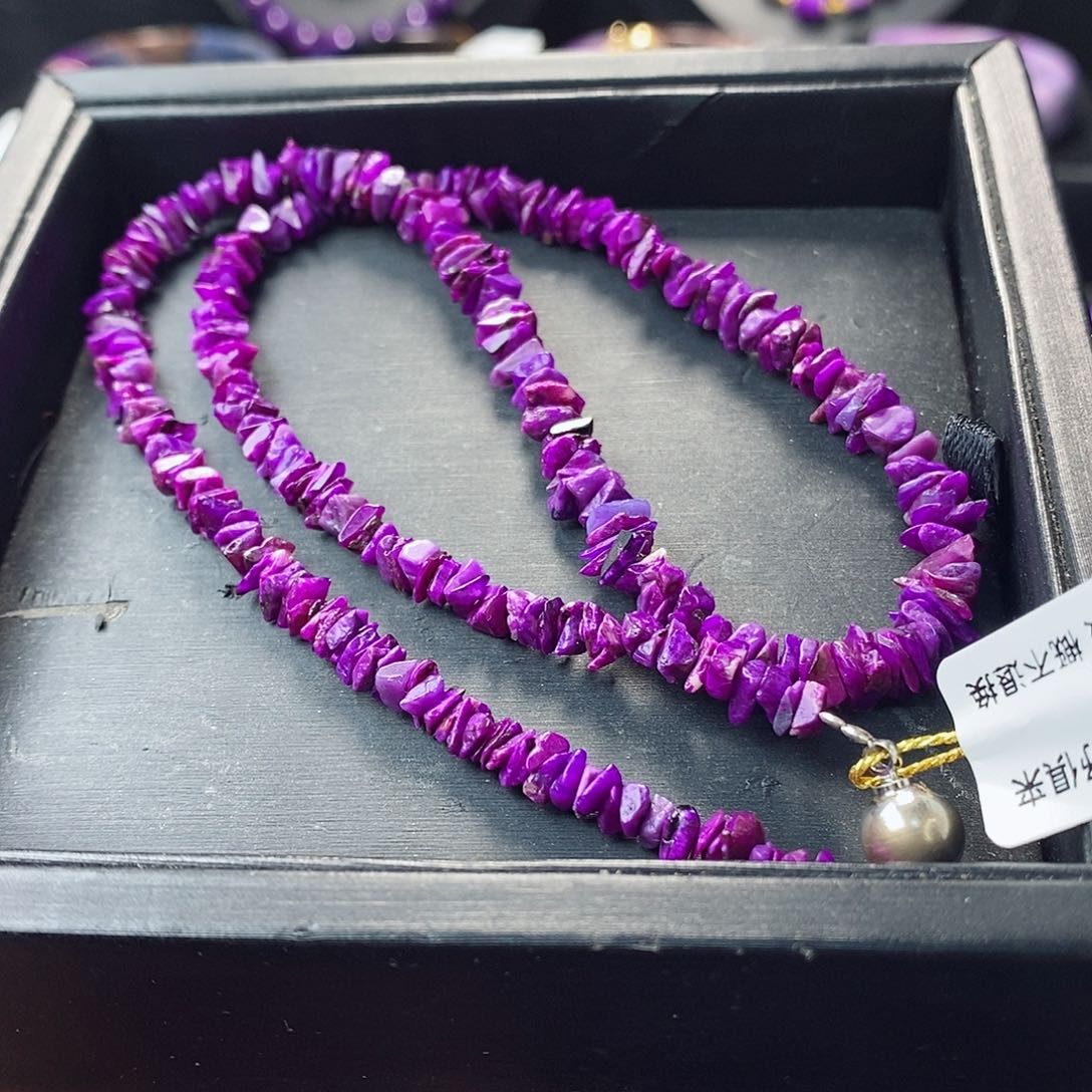 苏纪石（舒俱来）颈饰未镶嵌