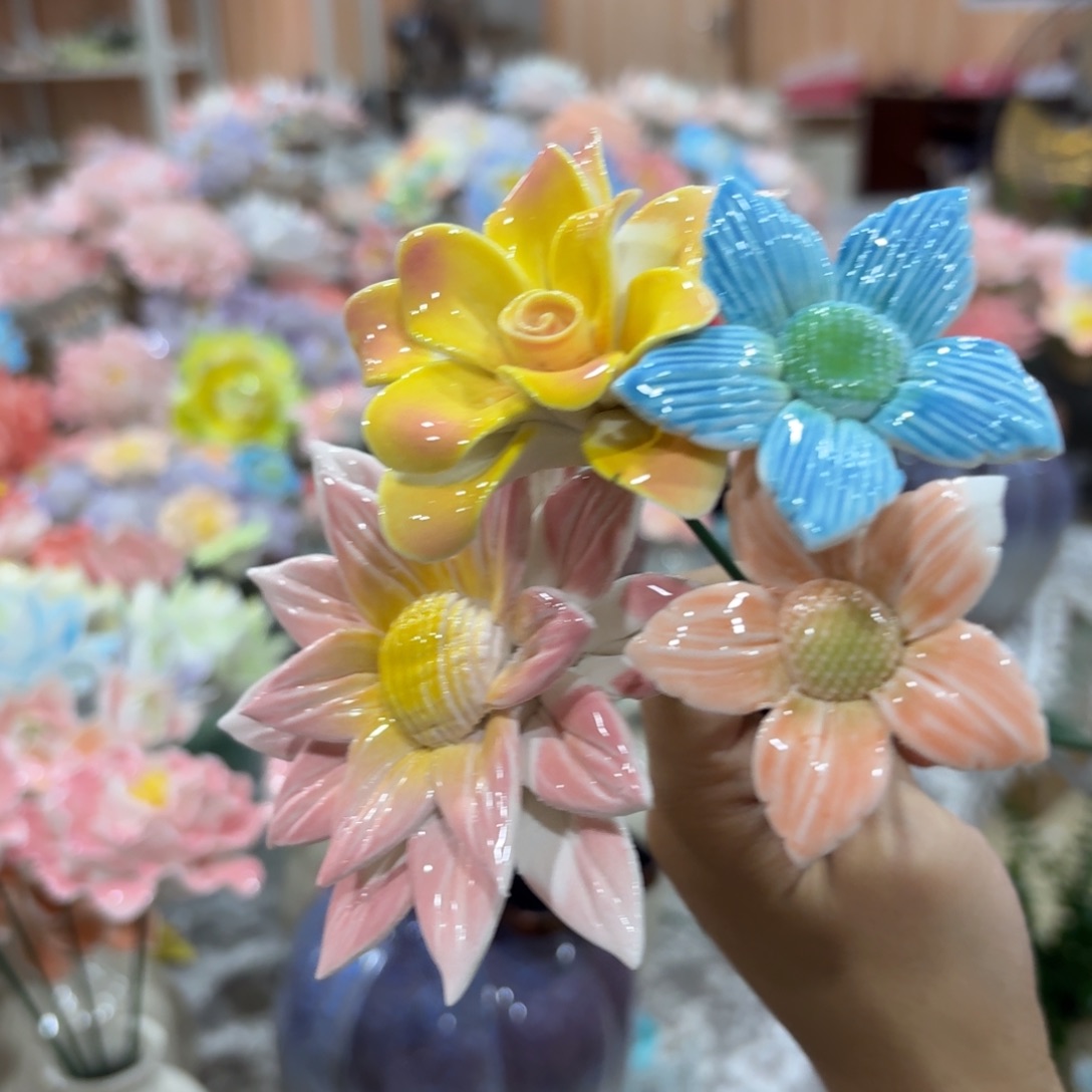 满20发货，陶瓷花，退款拉黑