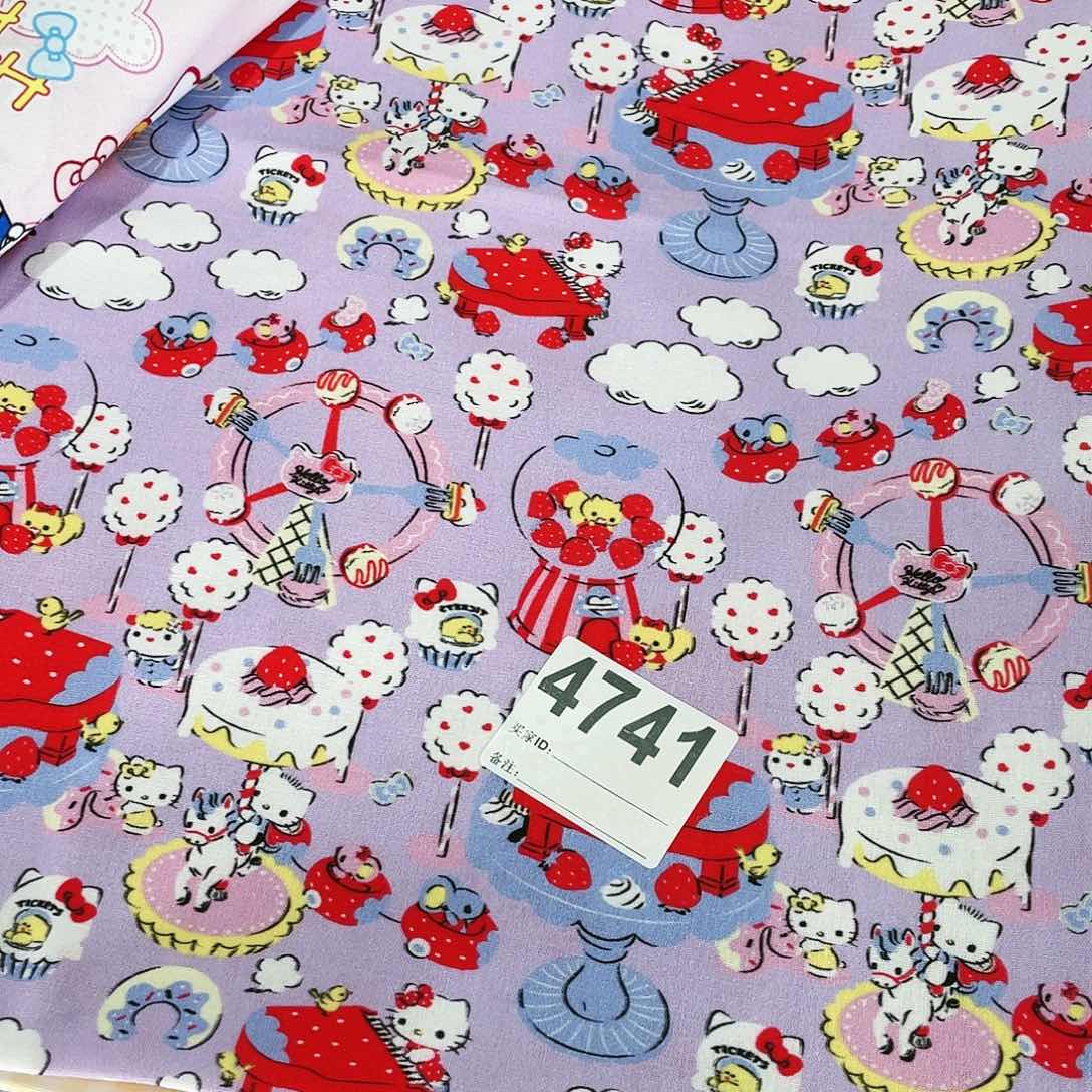 纯棉平布一米样品果子布艺