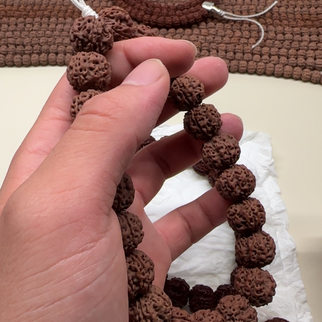 森***.金刚菩提吊坠螭龙手持头