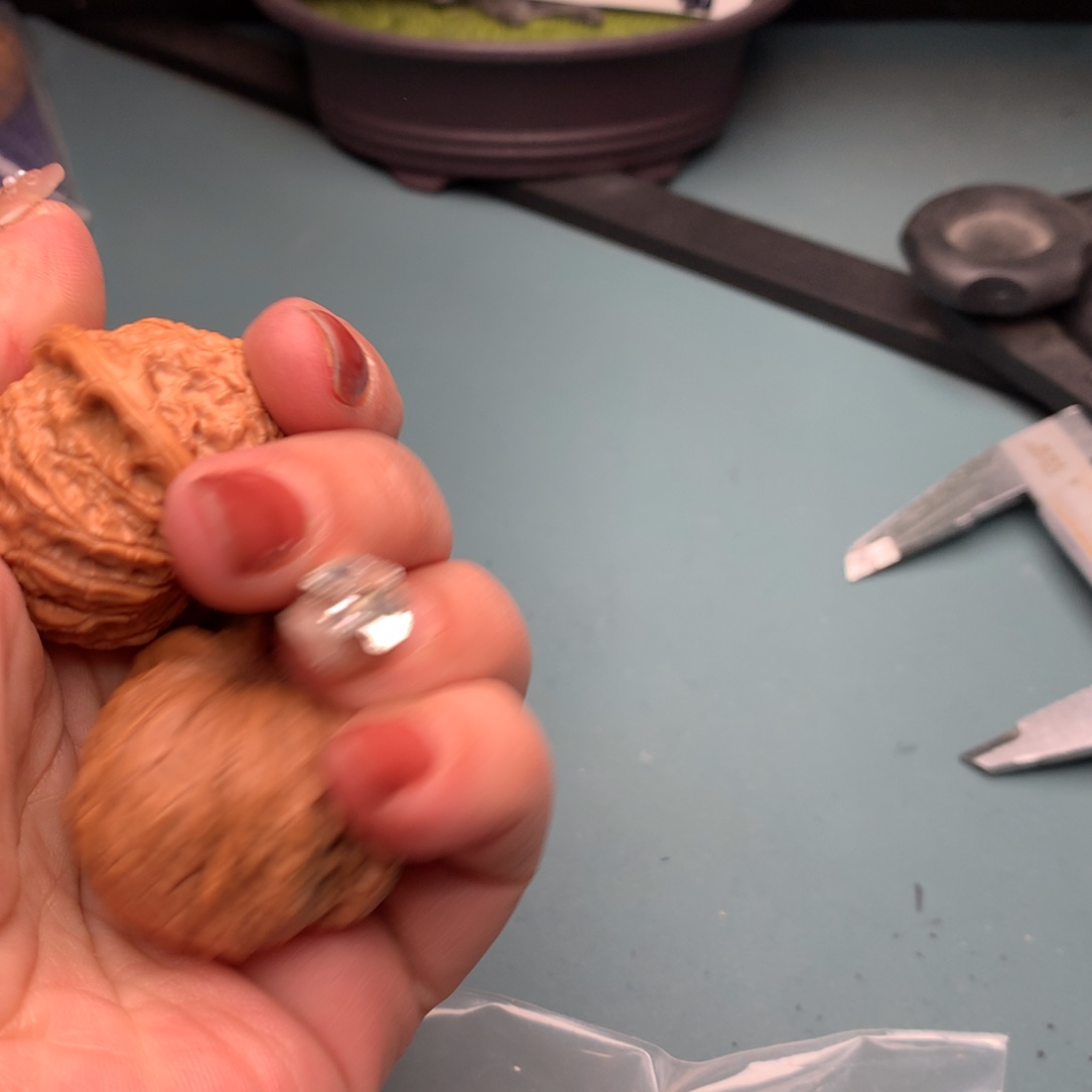 文玩核桃把件血麒麟3839