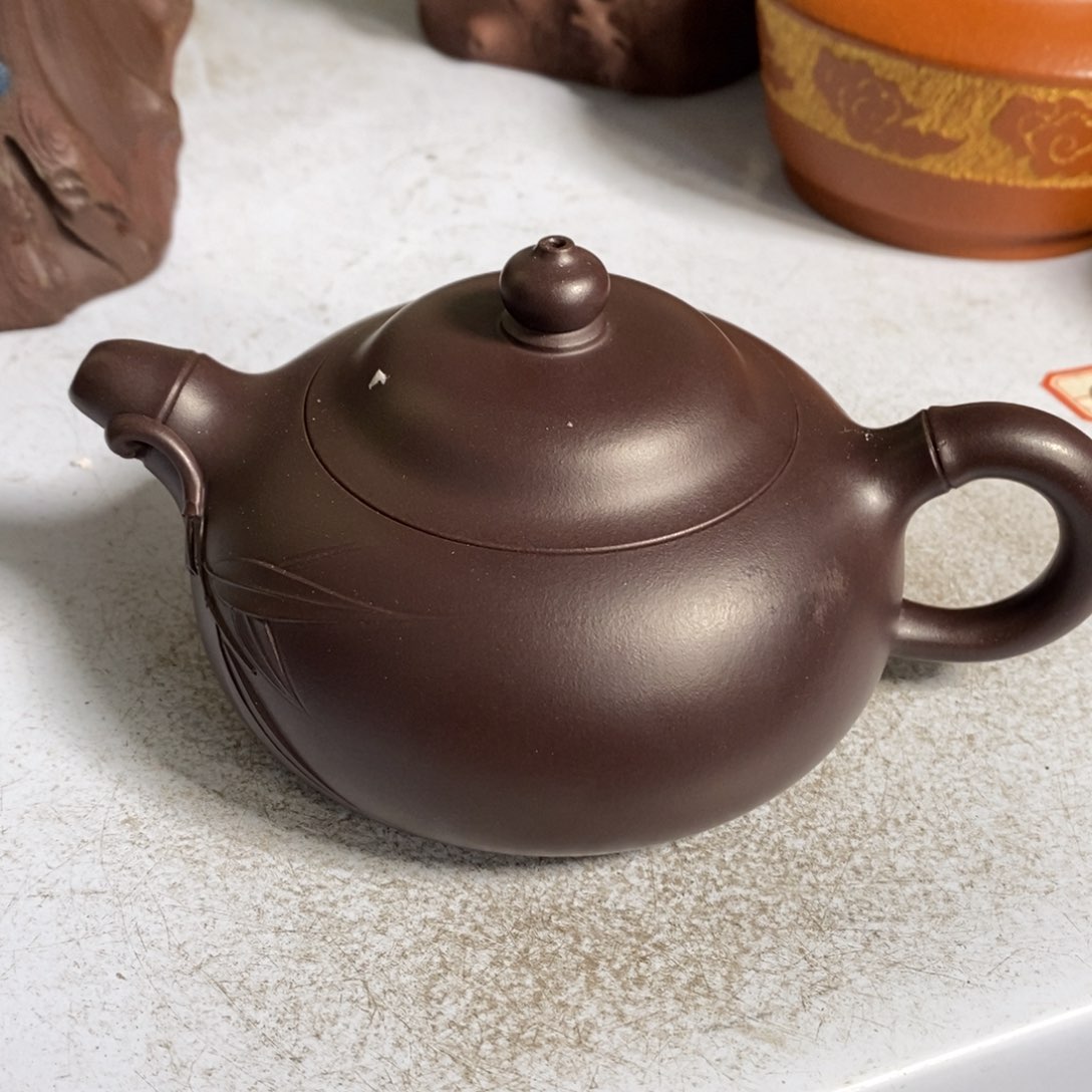 紫砂茶壶原矿手工155