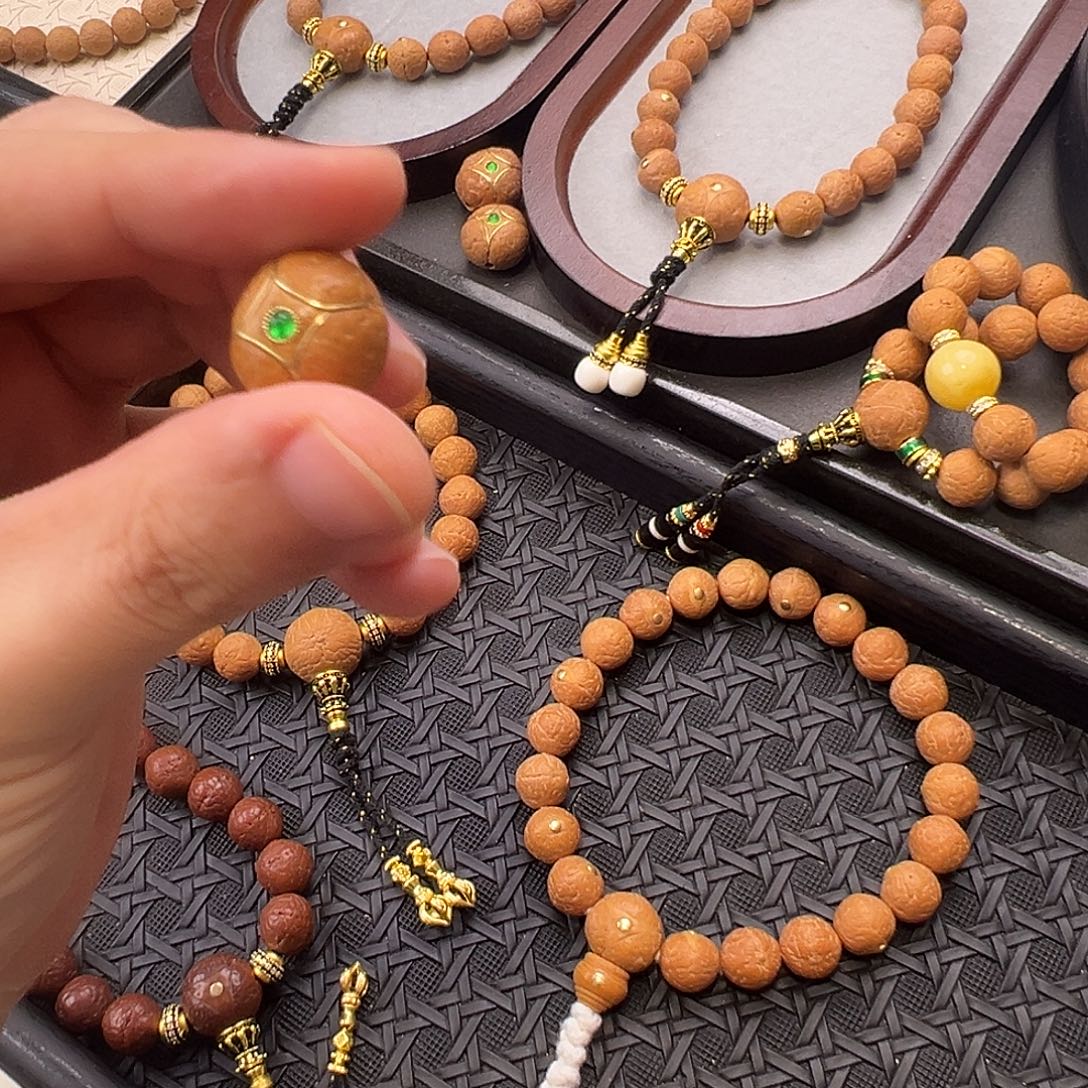 用***5手串凤眼菩提手串