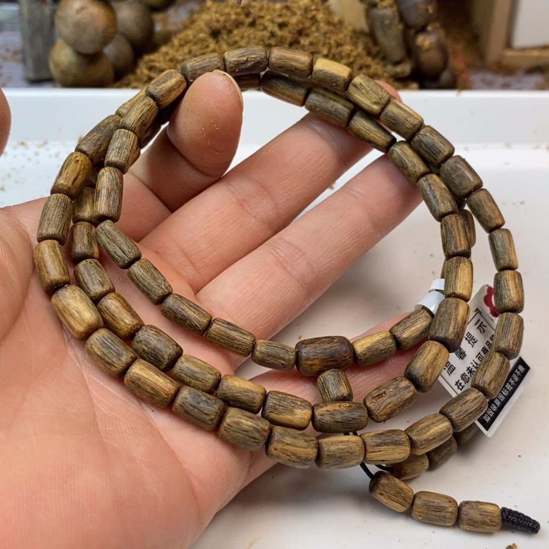 沉香手串沉水级规格0.7-21