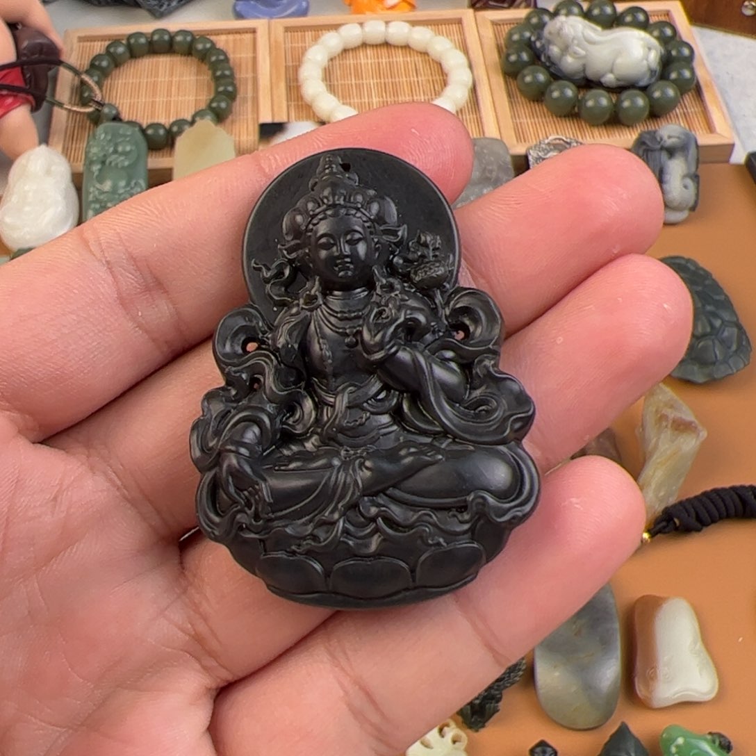 和田玉手链未镶嵌7****e