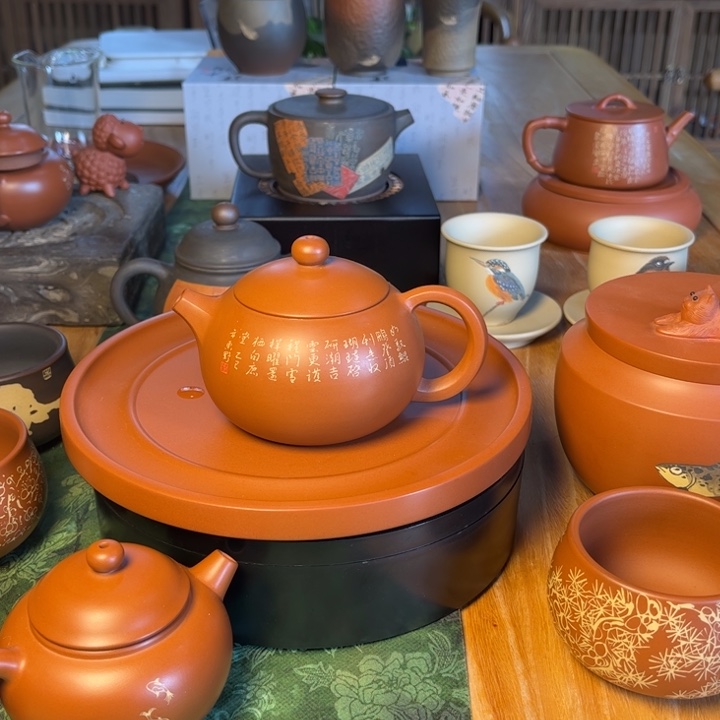 建水紫陶特价微瑕西施壶