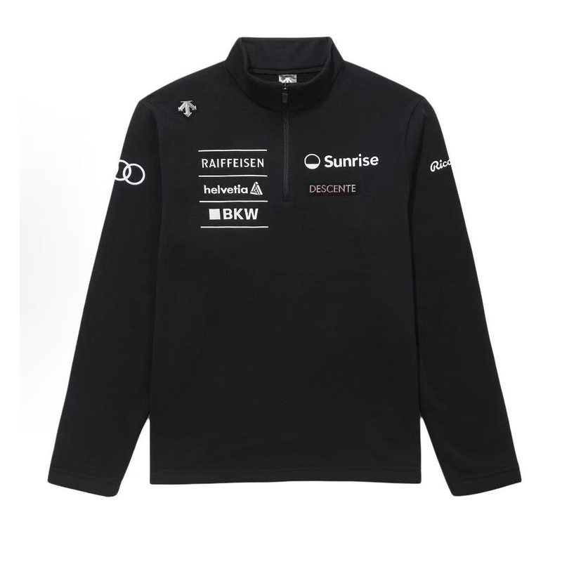 【双旦狂欢节】小号迪桑特三方联名款半拉链抓绒防风保暖T恤SHTO2