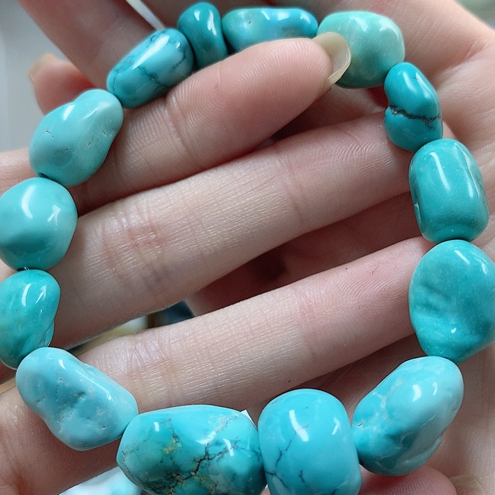 绿松石珠宝奇石未镶嵌