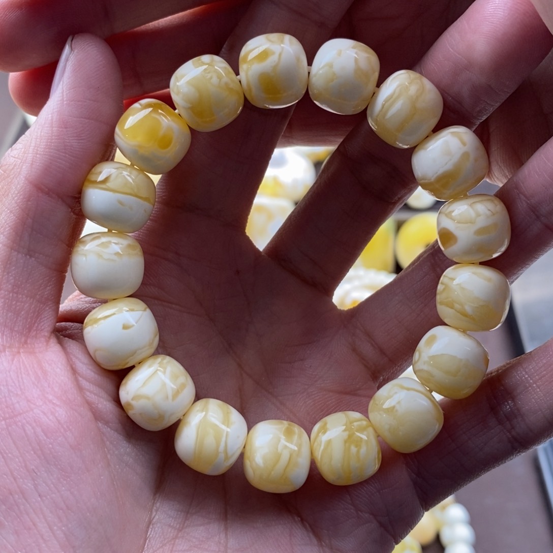 琥珀裸石未镶嵌蜜蜡吊坠项链腰链