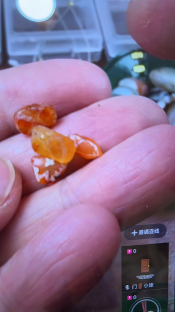 藏传古珠配饰文玩老物件