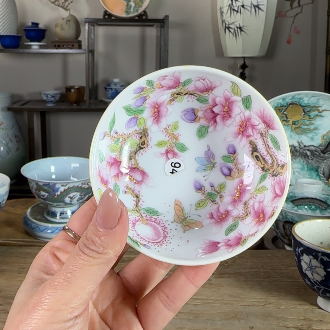 杯景德镇陶瓷柴烧多人