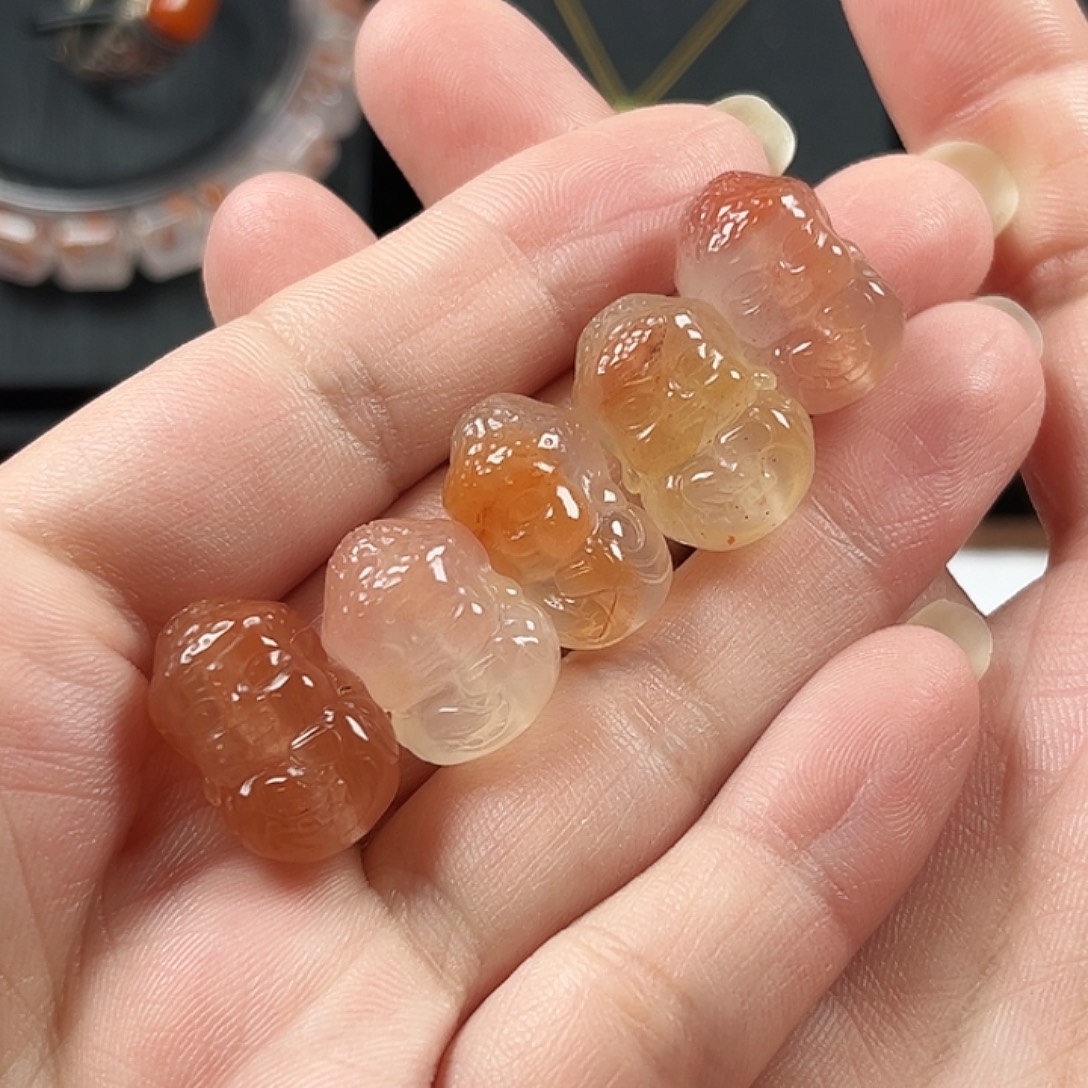 南红玛瑙未镶嵌珠宝奇石打包不退换