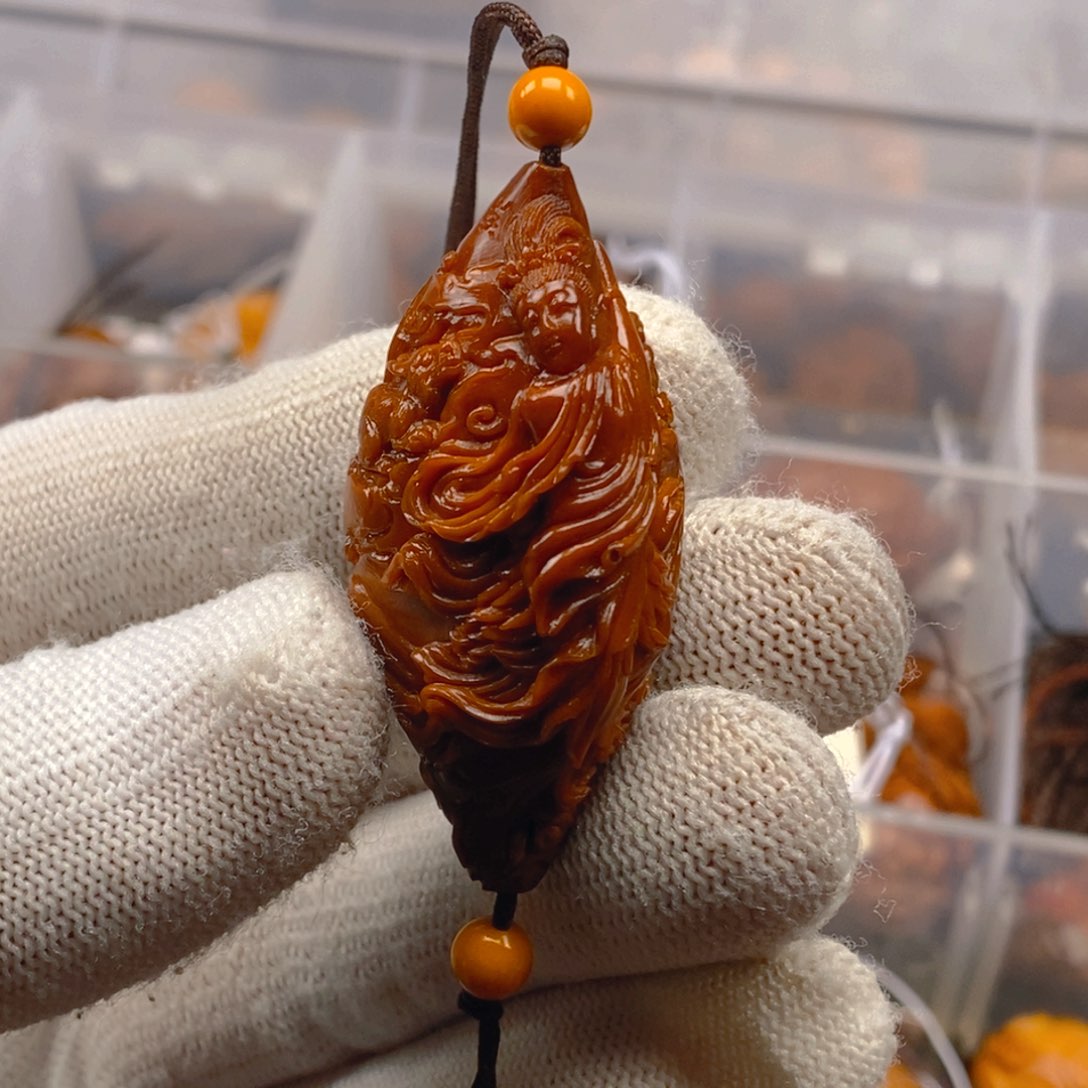 橄榄核手串/手链许忠英2.2嫦娥奔月