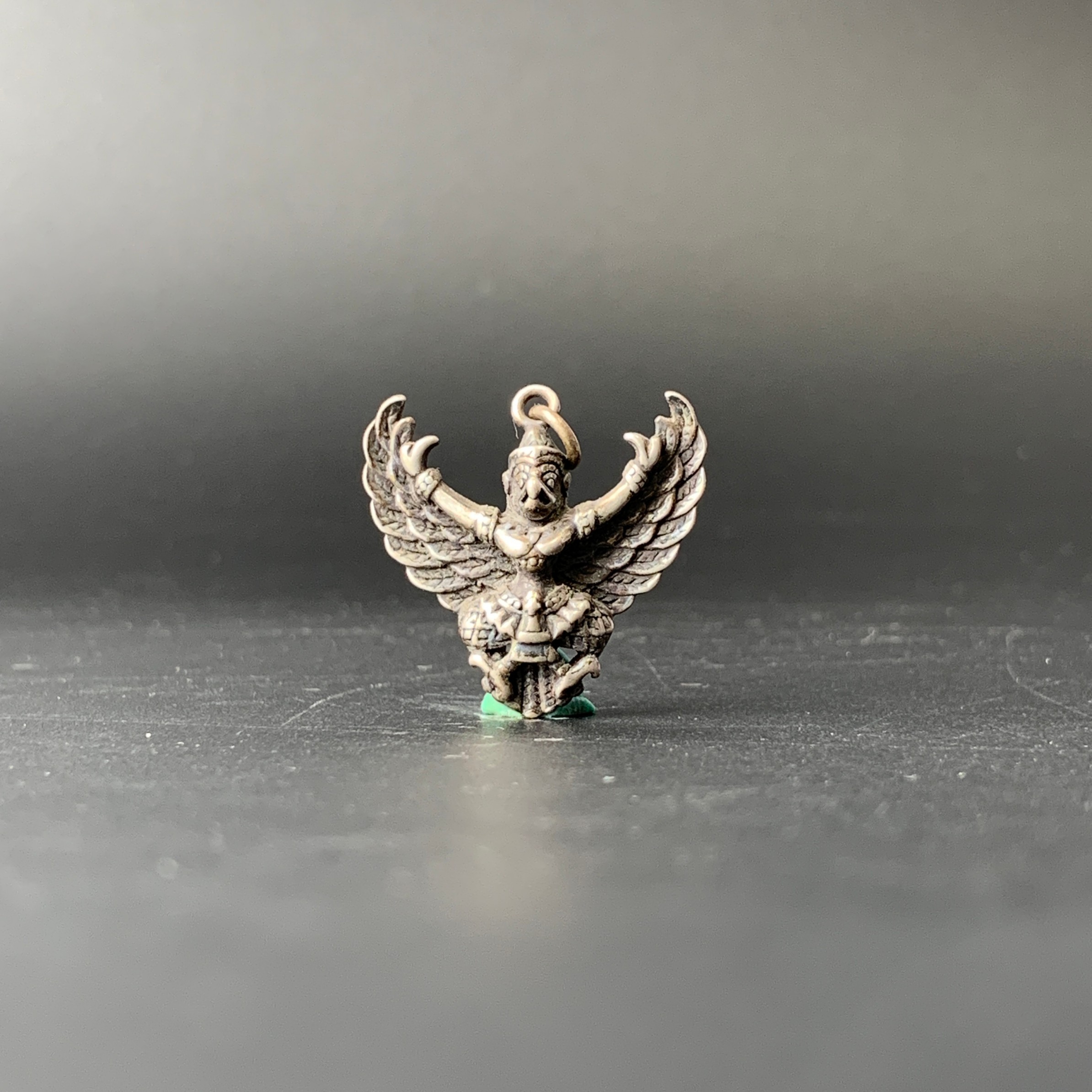 清代·金翅大鹏迦楼罗（银）30*31mm  11gYYB25YYB0919012