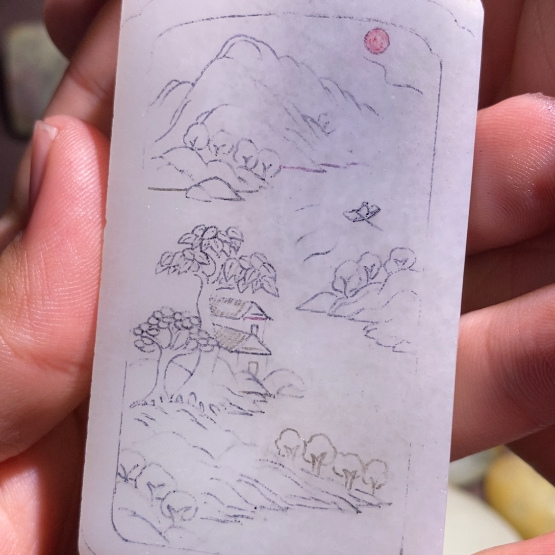 观***者定制和田玉未镶嵌1