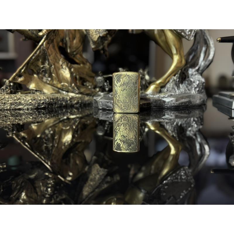 佐罗原铜鲤鱼跃龙门煤油机L（不赠送煤油）