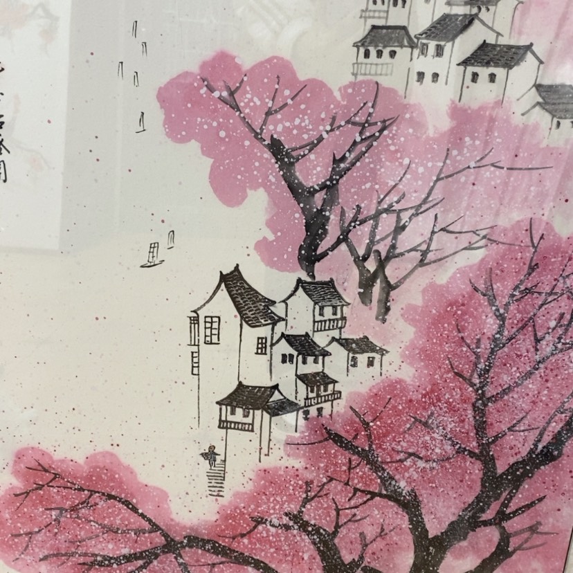 【闪购商品】国画手绘国画带框