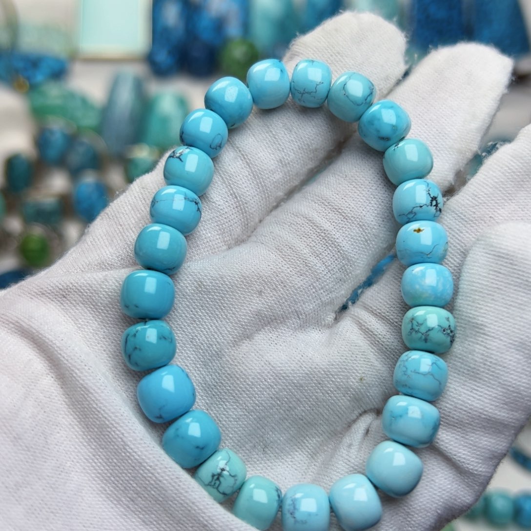 绿松石珠宝奇石未镶嵌