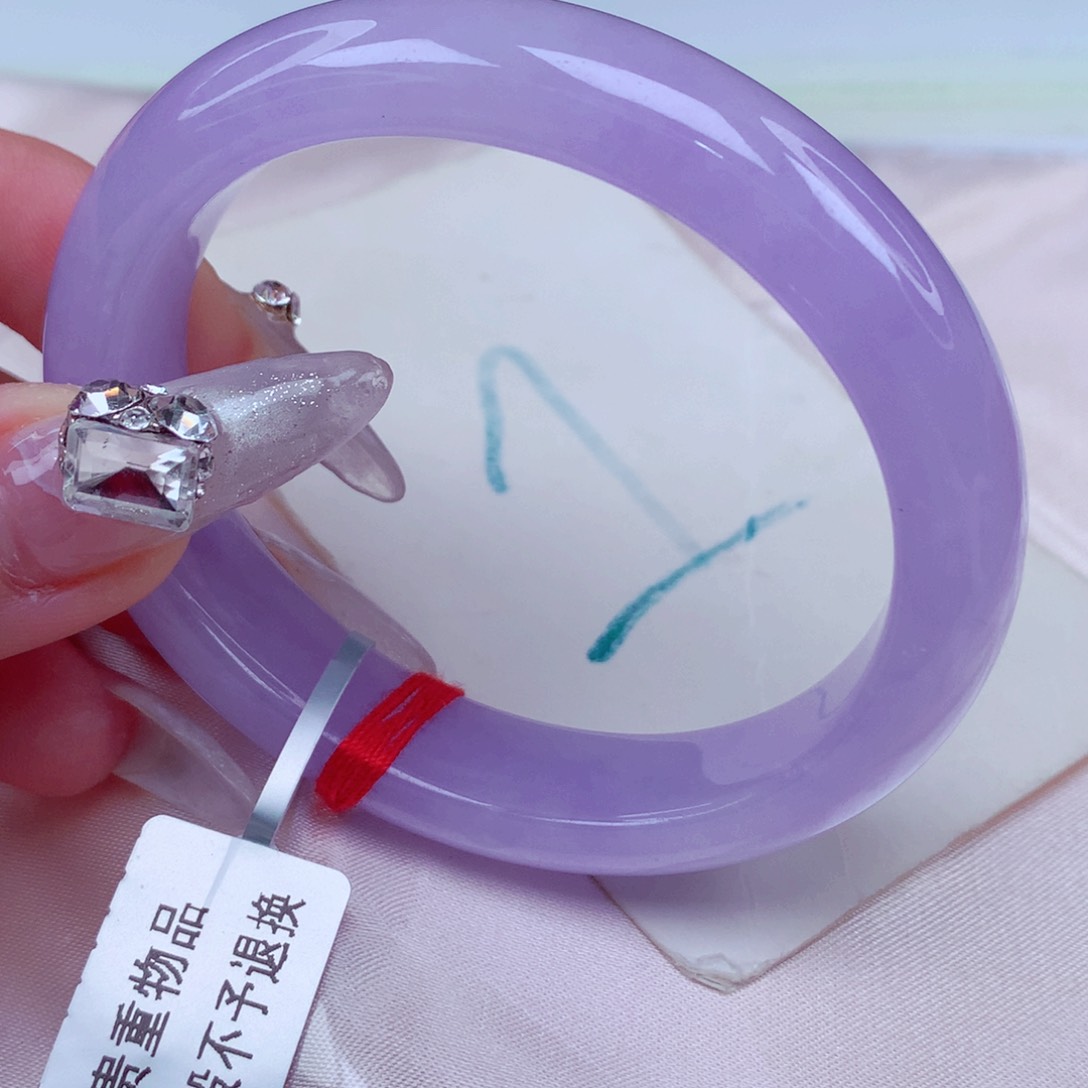 翡翠手镯未镶嵌天然缅甸翡翠A货手镯 贵妃