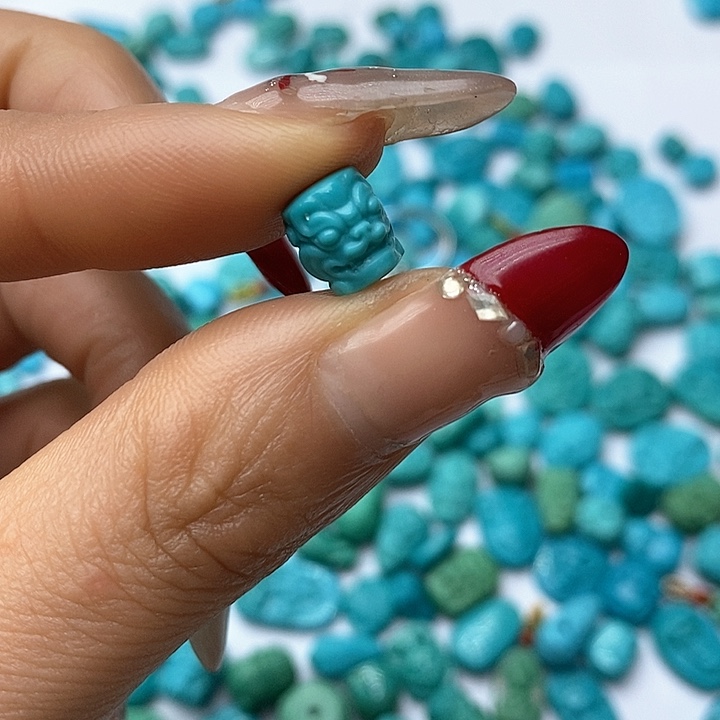 绿松石珠宝奇石未镶嵌