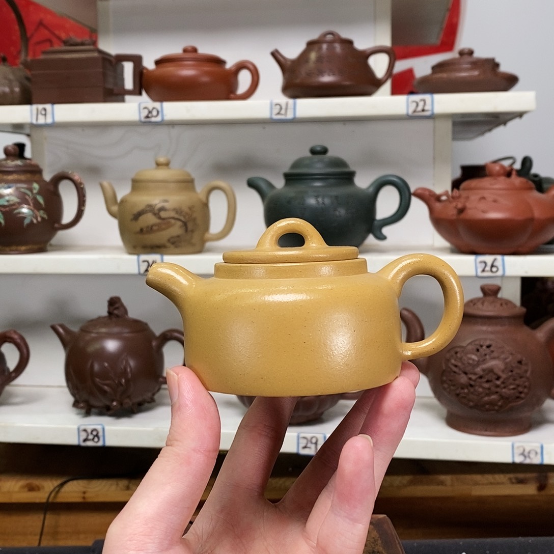 紫砂茶壶全手工制作