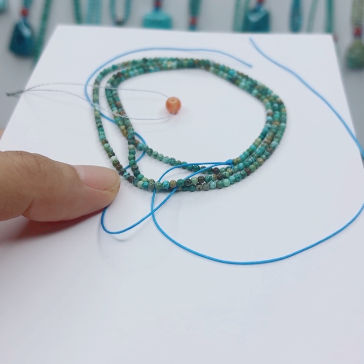 南红玛瑙未镶嵌颈饰