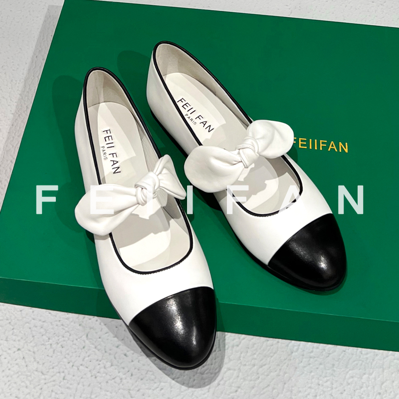 【现货】平底鞋女2025秋冬新款气质高级感法式绝美小香风单鞋子9107
