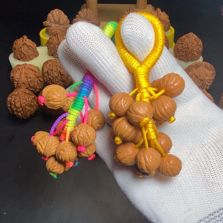 核桃手串/手链猴头小葡萄串