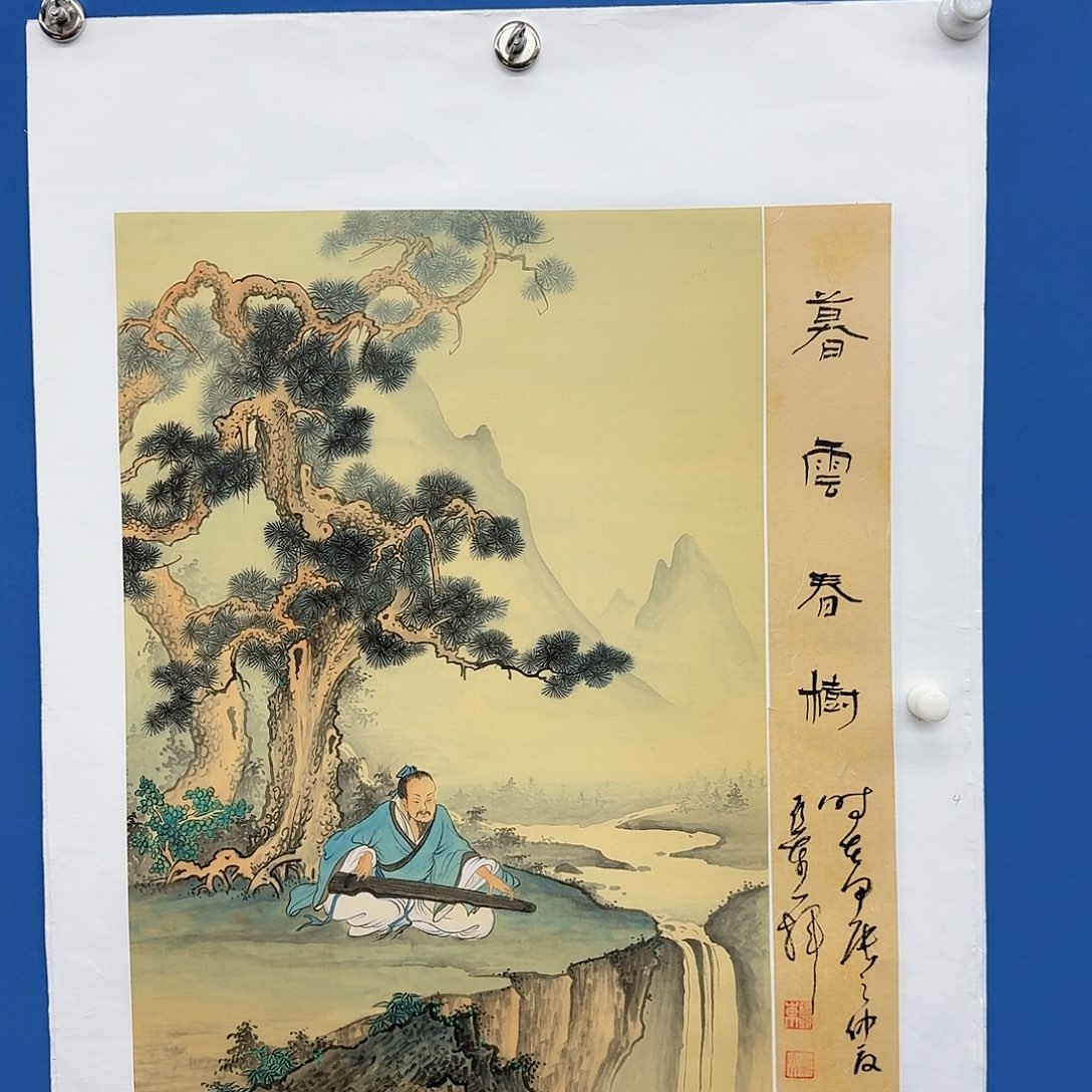 国画多次参加国内外大型