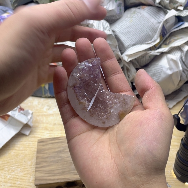 未镶嵌大型摆件（非配饰）水晶嘻****喳