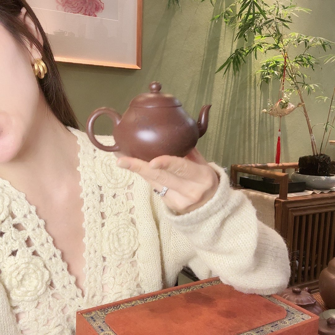 C***陈老紫泥梨型壶经典
