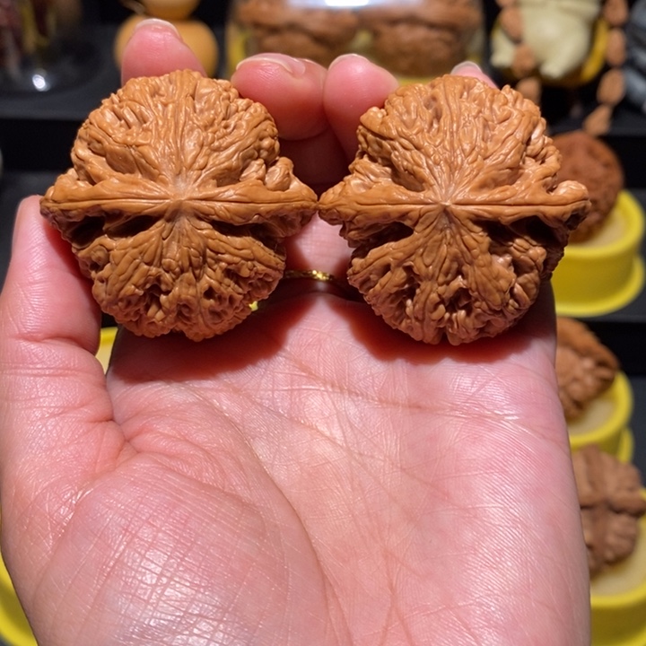 把件文玩核桃文玩核桃45尺大粗筋