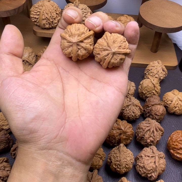 善***意吊坠桃核雨花石三棱马虎