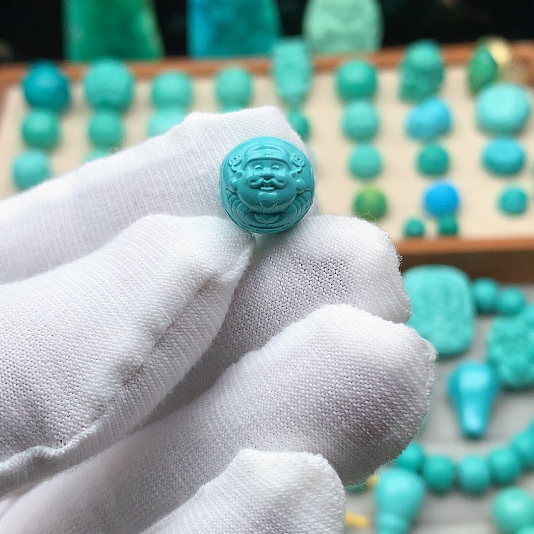 湖北原矿11mm财富一生珠子