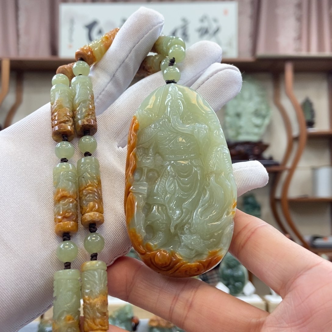 和田玉吊坠未镶嵌@**?