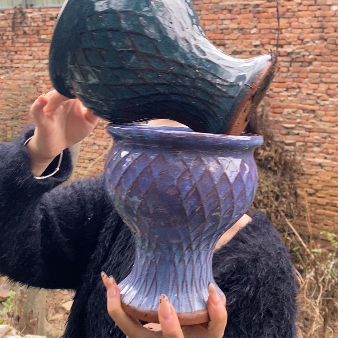 紫砂花盆正品15/18